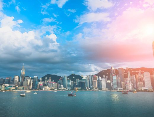 CLA Prism官网展示的香港城市主题图