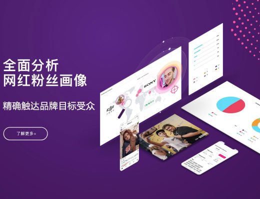 热点营销官网红人受众分析主题宣传原图