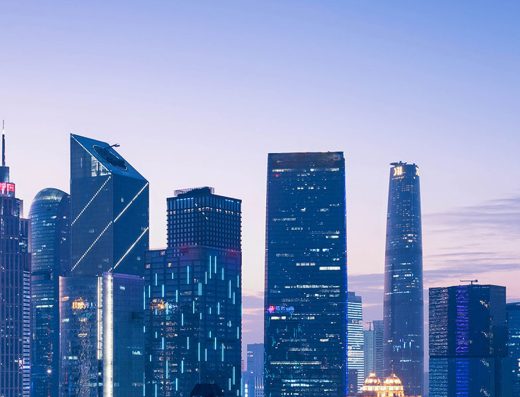 广悦官网广州城市天际线主题图