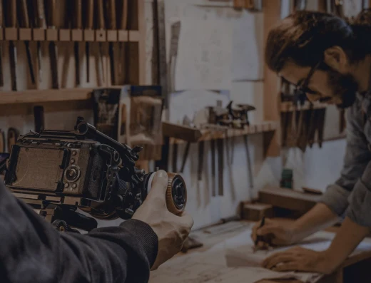 Rig Studio官网展示的商业视频拍摄主题图