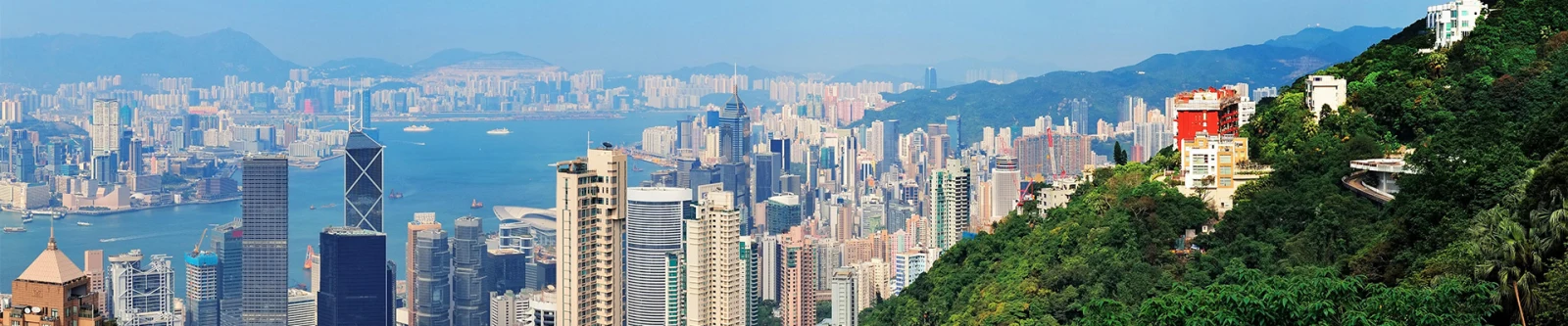 久安香港官网展示的香港城市主题图