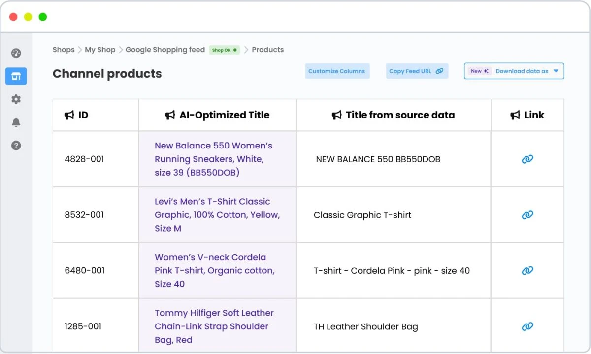 DataFeedWatch（主体待核验） 官网横向主图