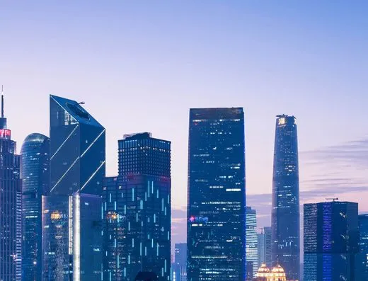 广悦官网广州城市天际线主题图